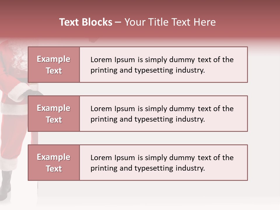 Blank Space Blank Beard PowerPoint Template