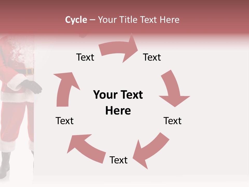 Blank Space Blank Beard PowerPoint Template