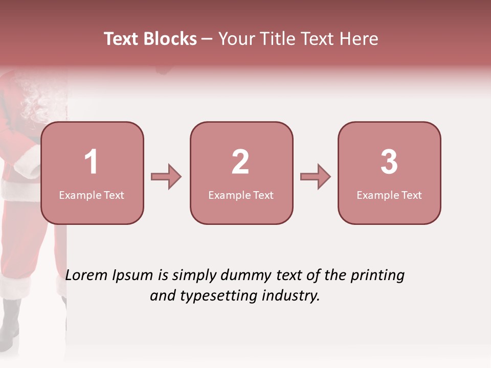 Blank Space Blank Beard PowerPoint Template