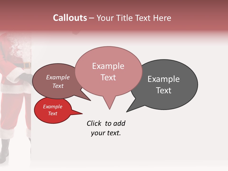 Blank Space Blank Beard PowerPoint Template