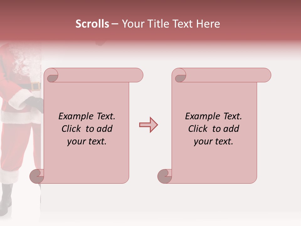 Blank Space Blank Beard PowerPoint Template