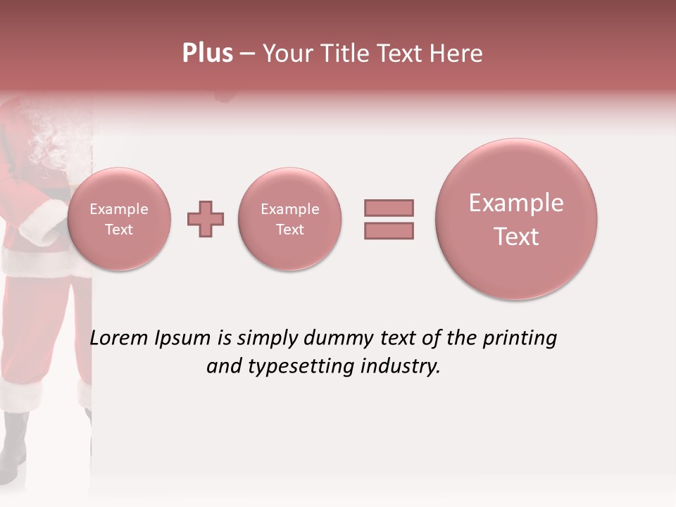 Blank Space Blank Beard PowerPoint Template