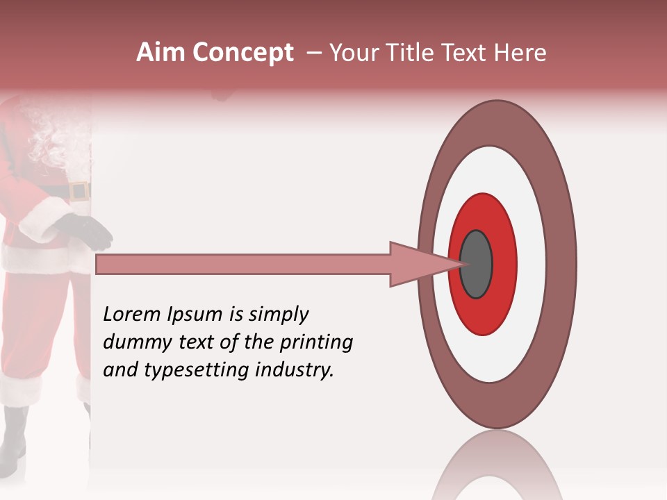 Blank Space Blank Beard PowerPoint Template