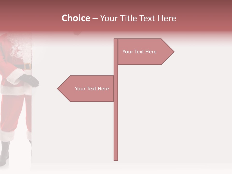 Blank Space Blank Beard PowerPoint Template