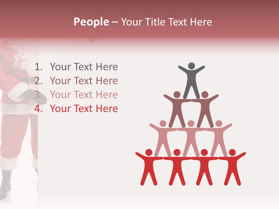 Blank Space Blank Beard PowerPoint Template