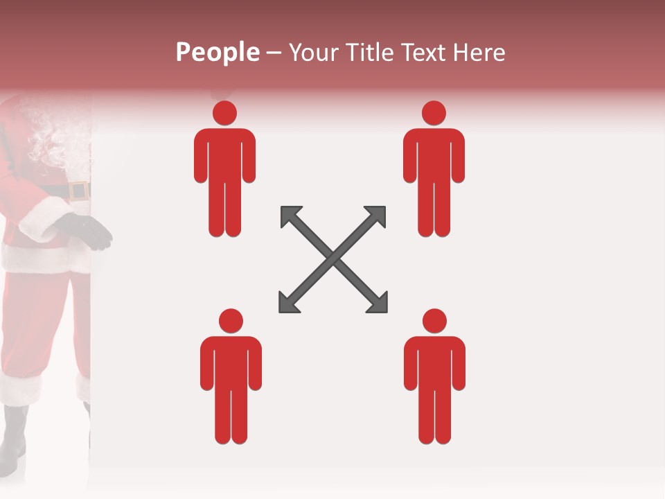 Blank Space Blank Beard PowerPoint Template