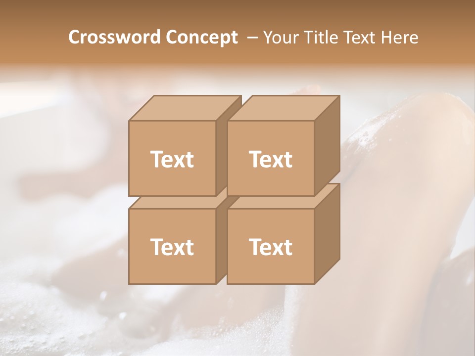 Treatment Relaxed Bubbles PowerPoint Template