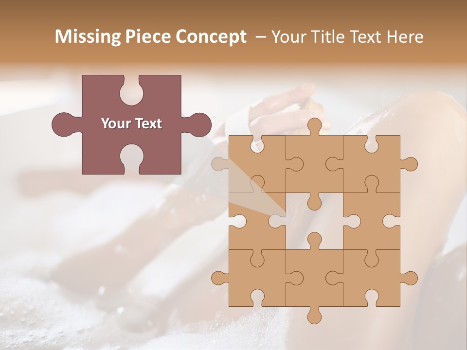 Treatment Relaxed Bubbles PowerPoint Template