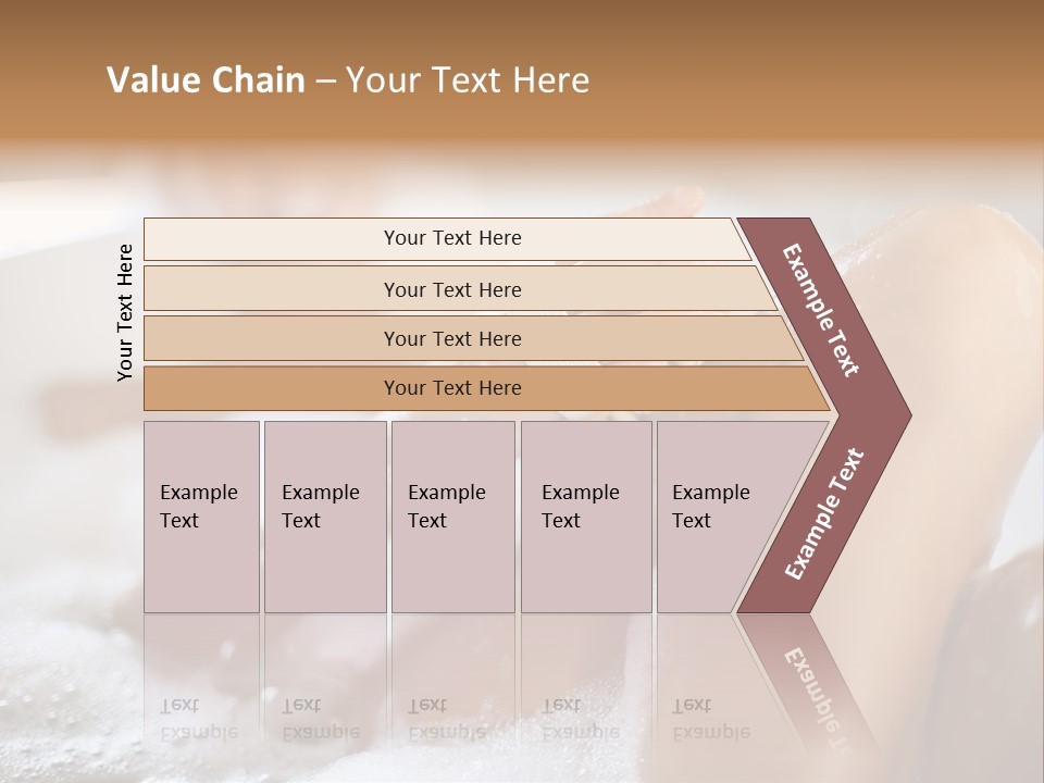 Treatment Relaxed Bubbles PowerPoint Template
