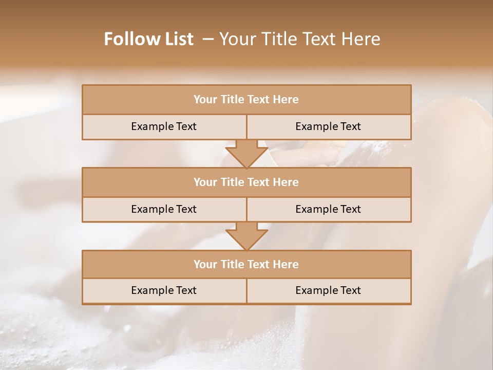 Treatment Relaxed Bubbles PowerPoint Template