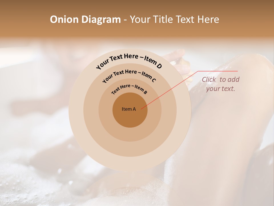 Treatment Relaxed Bubbles PowerPoint Template