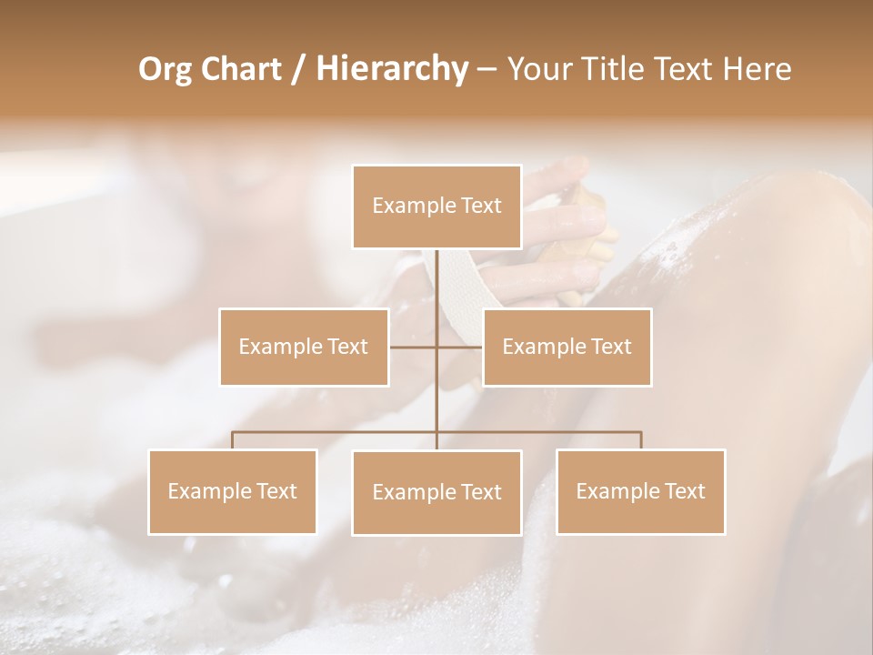 Treatment Relaxed Bubbles PowerPoint Template