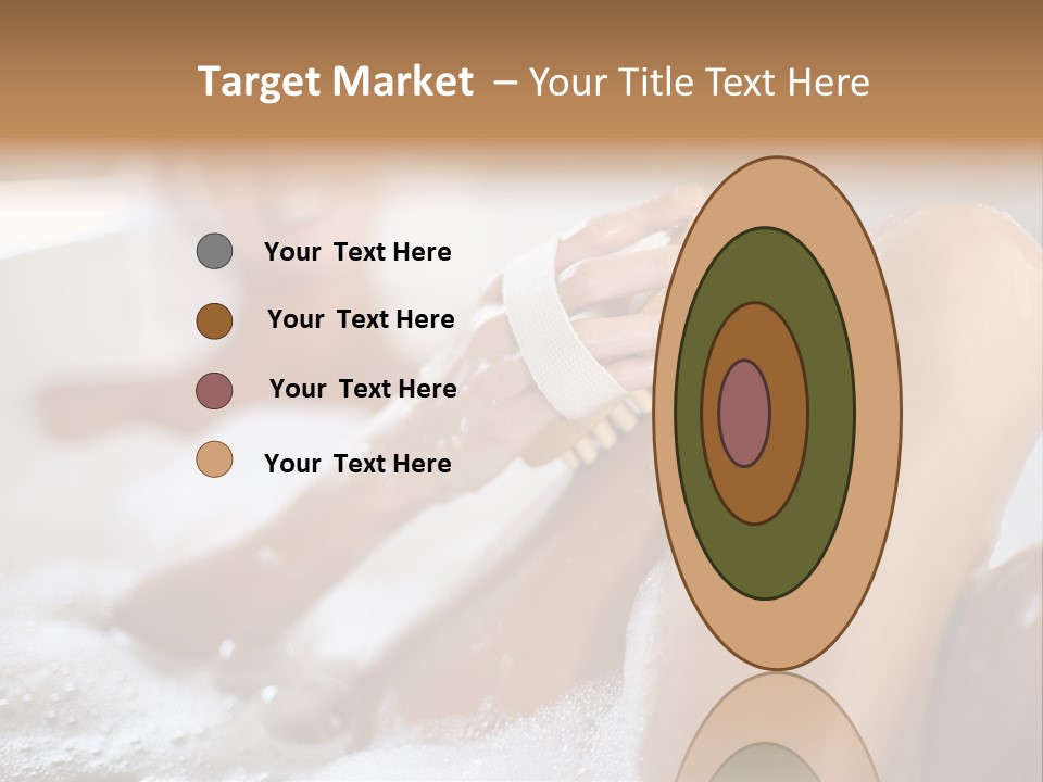 Treatment Relaxed Bubbles PowerPoint Template