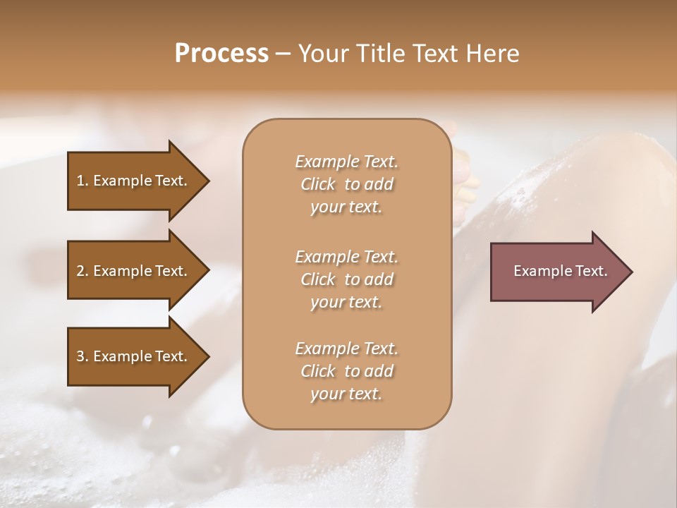 Treatment Relaxed Bubbles PowerPoint Template