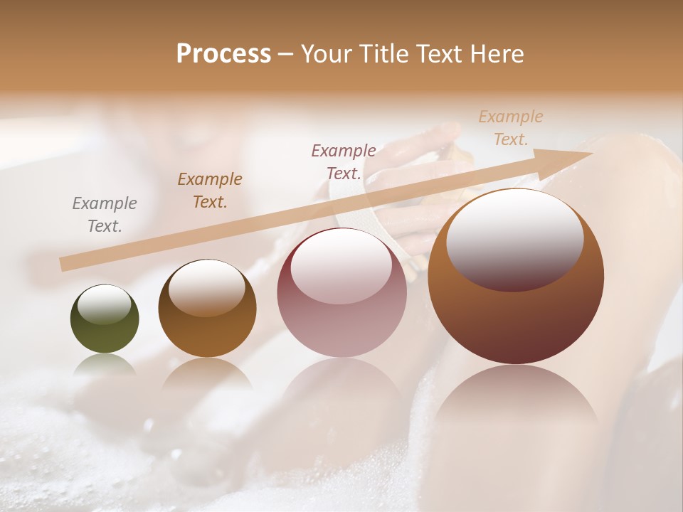 Treatment Relaxed Bubbles PowerPoint Template