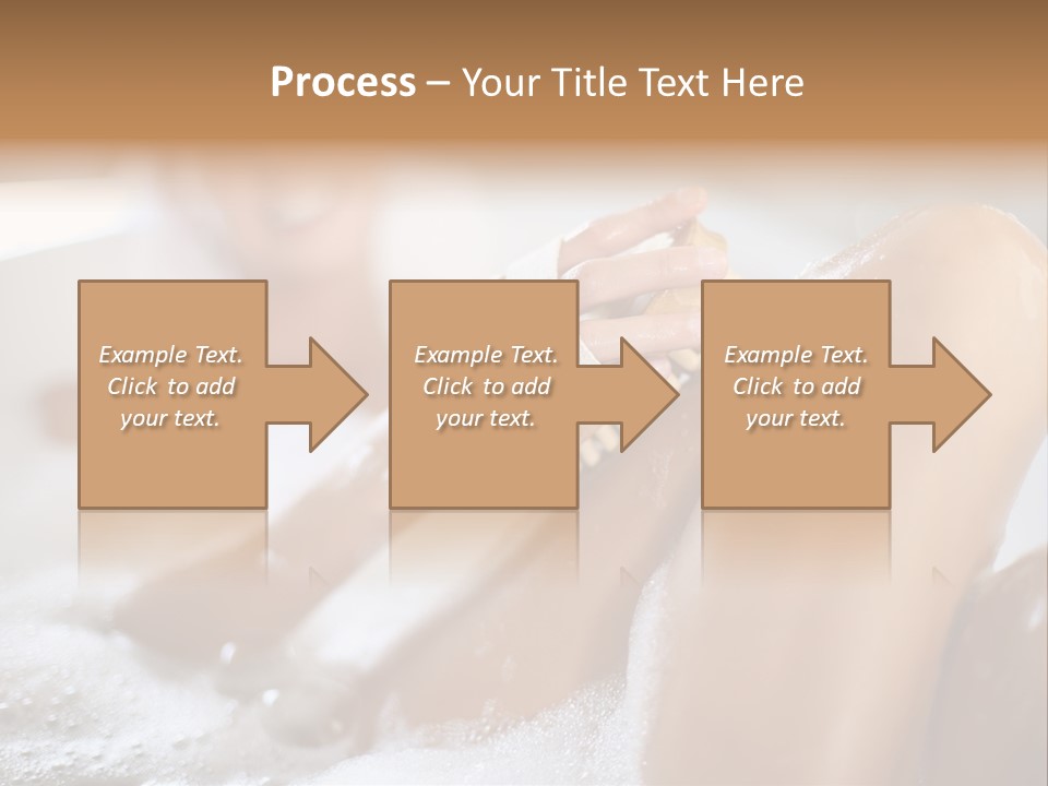 Treatment Relaxed Bubbles PowerPoint Template