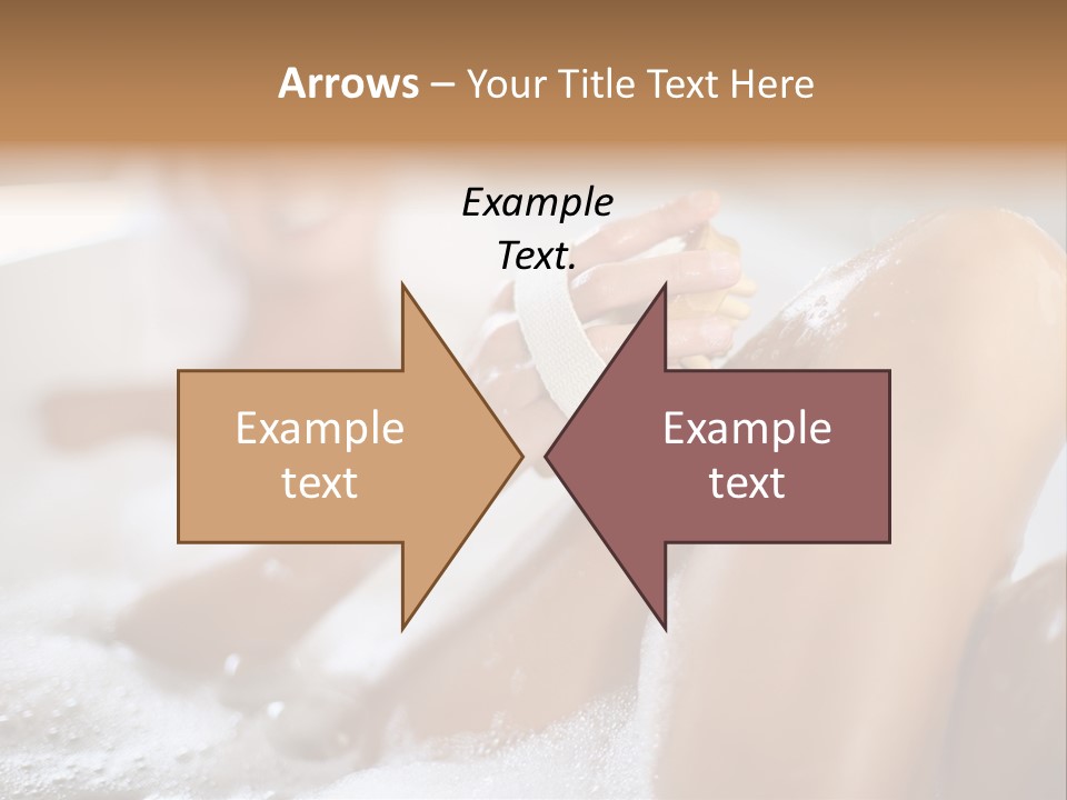 Treatment Relaxed Bubbles PowerPoint Template