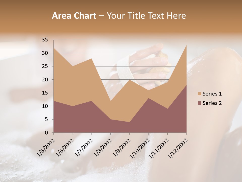 Treatment Relaxed Bubbles PowerPoint Template