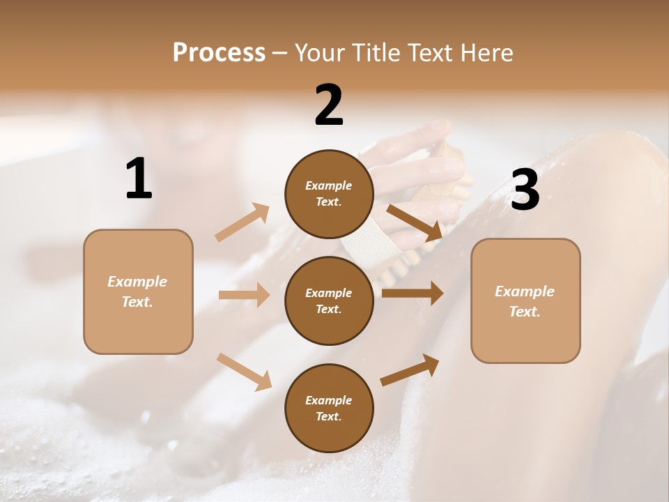 Treatment Relaxed Bubbles PowerPoint Template
