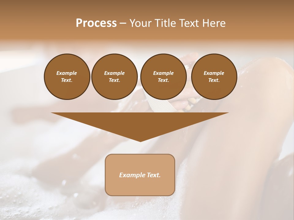 Treatment Relaxed Bubbles PowerPoint Template