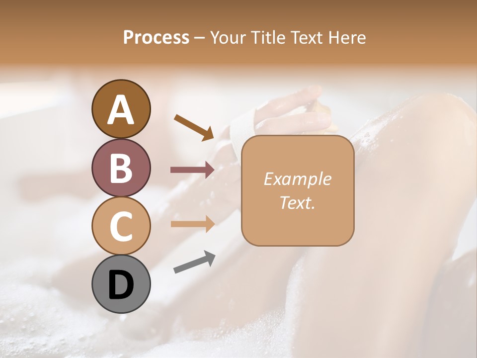 Treatment Relaxed Bubbles PowerPoint Template