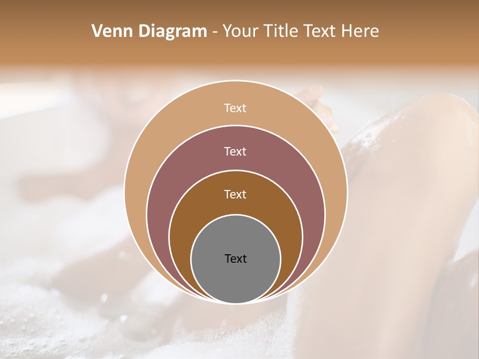 Treatment Relaxed Bubbles PowerPoint Template