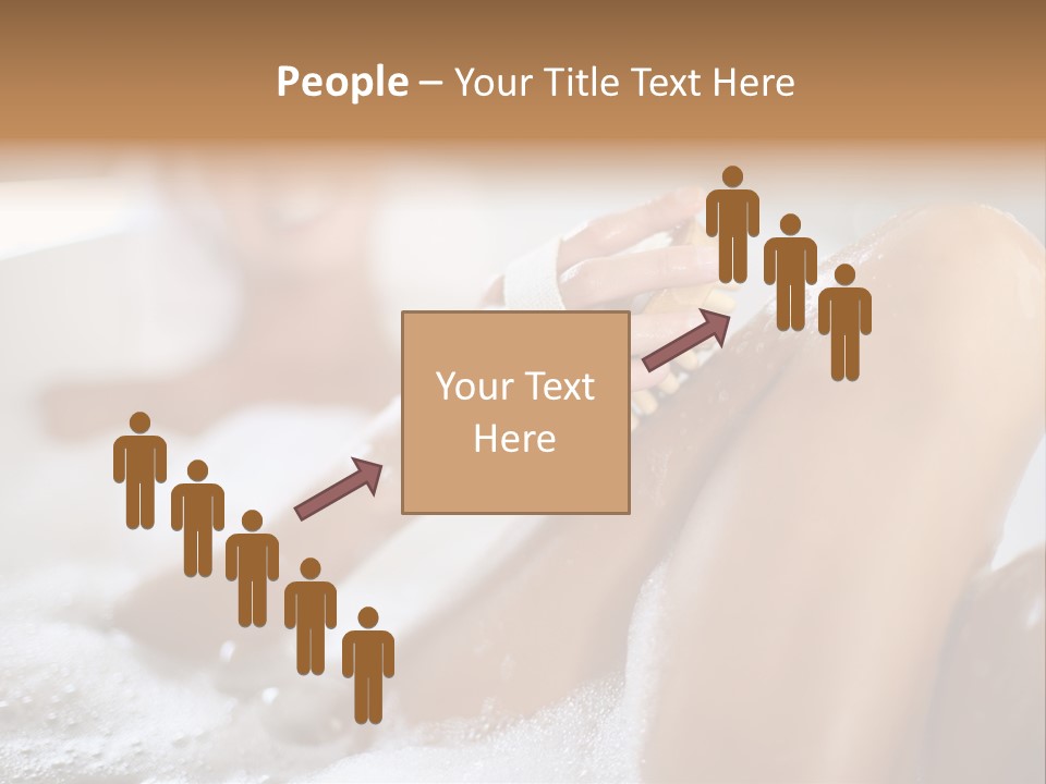 Treatment Relaxed Bubbles PowerPoint Template