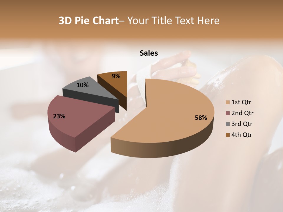 Treatment Relaxed Bubbles PowerPoint Template