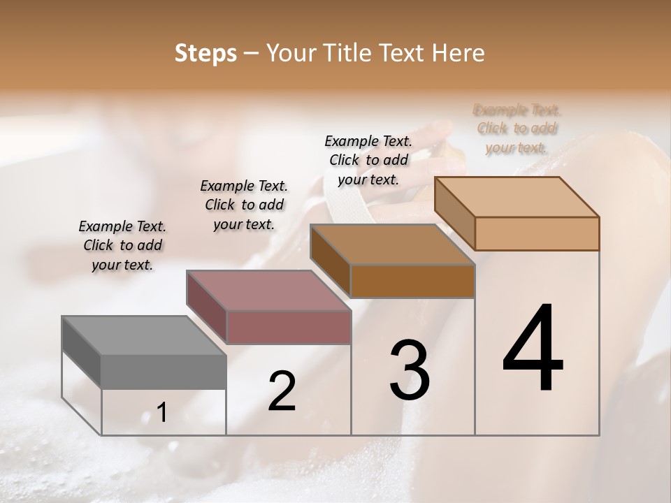 Treatment Relaxed Bubbles PowerPoint Template