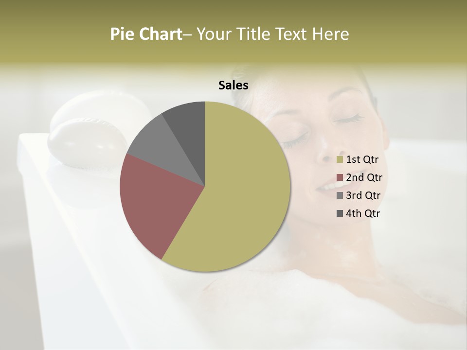 Taking Bubbles Gorgeous PowerPoint Template