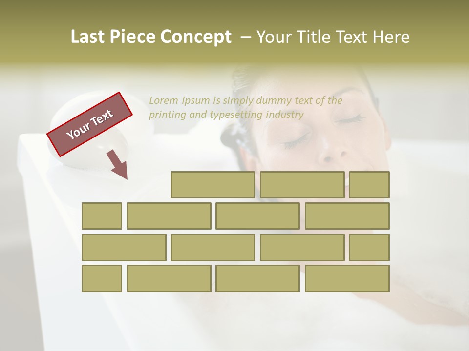 Taking Bubbles Gorgeous PowerPoint Template