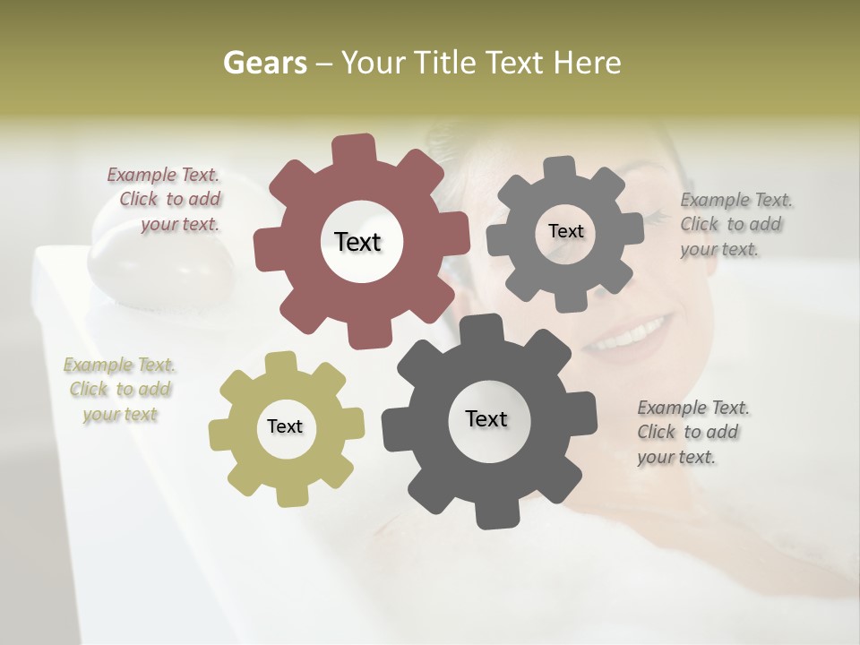 Taking Bubbles Gorgeous PowerPoint Template