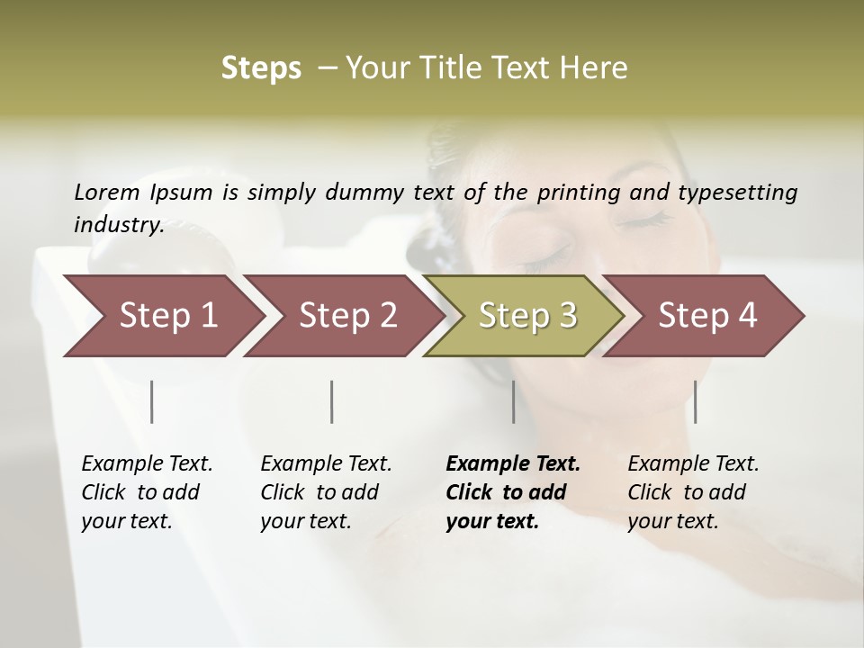Taking Bubbles Gorgeous PowerPoint Template