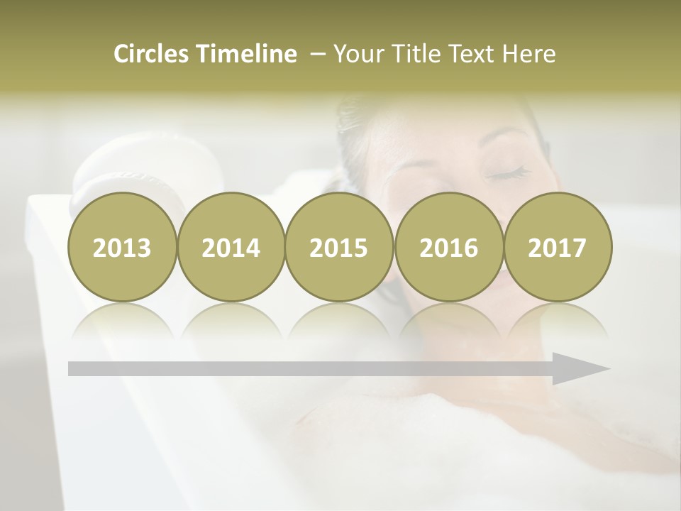 Taking Bubbles Gorgeous PowerPoint Template