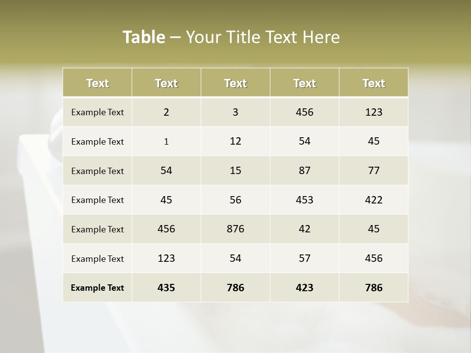 Taking Bubbles Gorgeous PowerPoint Template