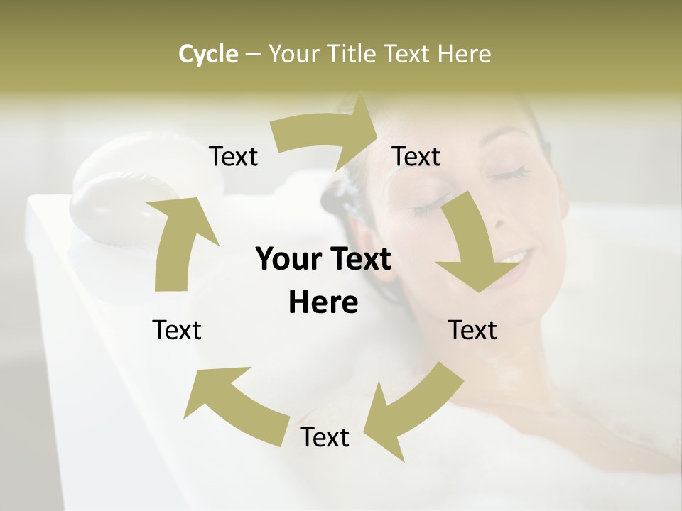 Taking Bubbles Gorgeous PowerPoint Template