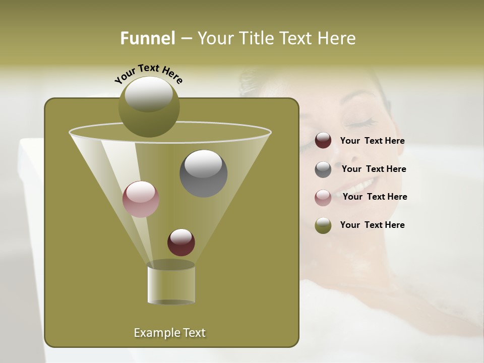 Taking Bubbles Gorgeous PowerPoint Template