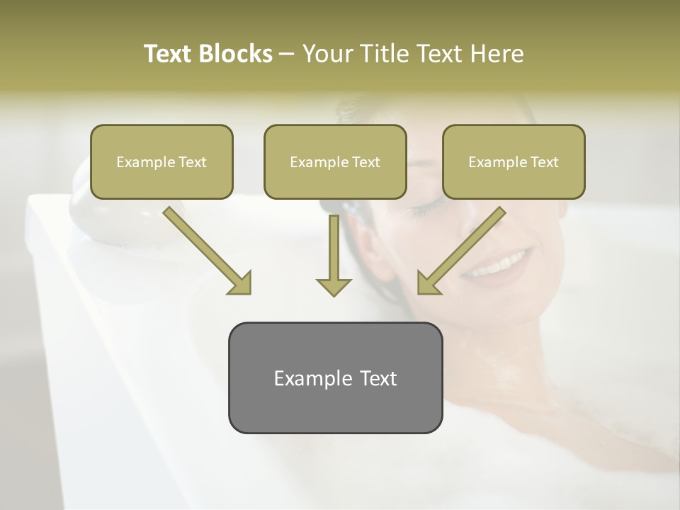 Taking Bubbles Gorgeous PowerPoint Template