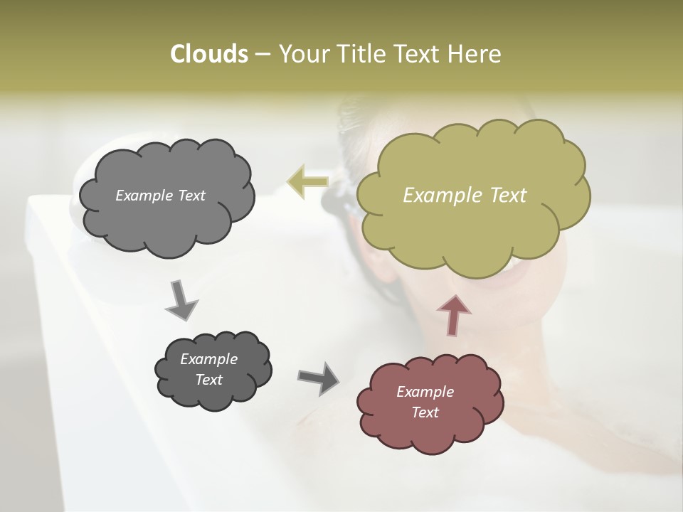 Taking Bubbles Gorgeous PowerPoint Template