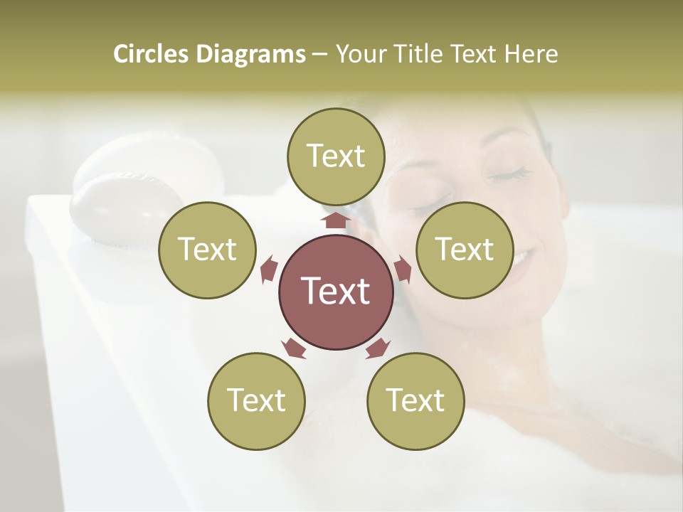 Taking Bubbles Gorgeous PowerPoint Template