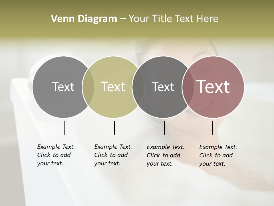 Taking Bubbles Gorgeous PowerPoint Template