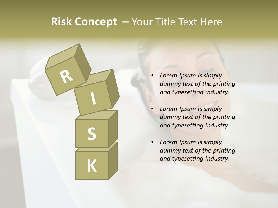 Taking Bubbles Gorgeous PowerPoint Template