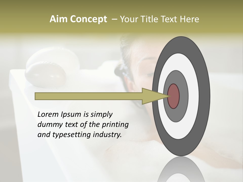 Taking Bubbles Gorgeous PowerPoint Template