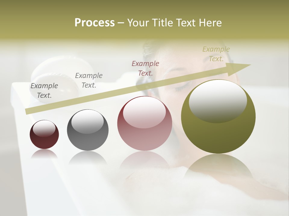 Taking Bubbles Gorgeous PowerPoint Template