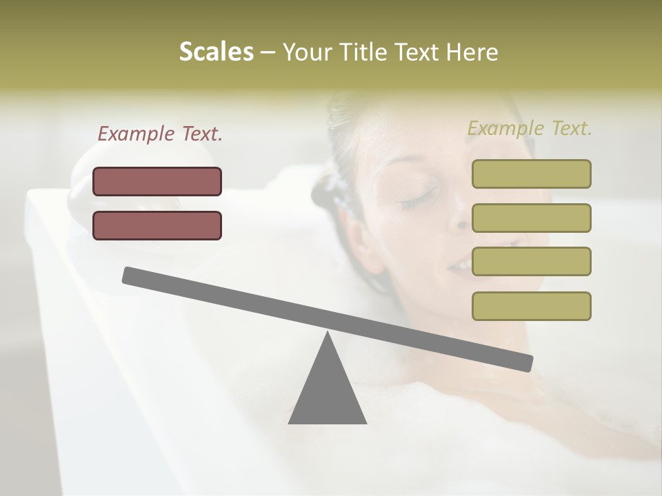 Taking Bubbles Gorgeous PowerPoint Template