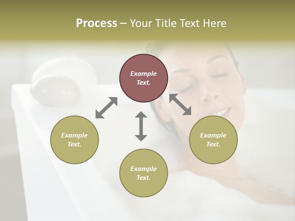 Taking Bubbles Gorgeous PowerPoint Template