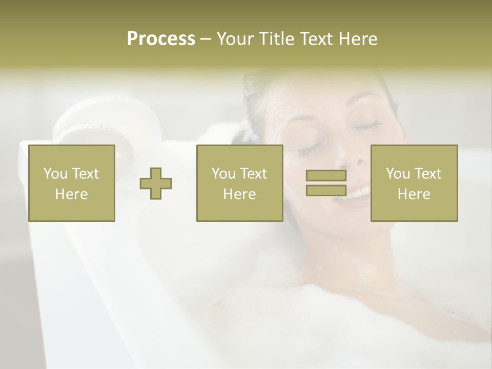 Taking Bubbles Gorgeous PowerPoint Template