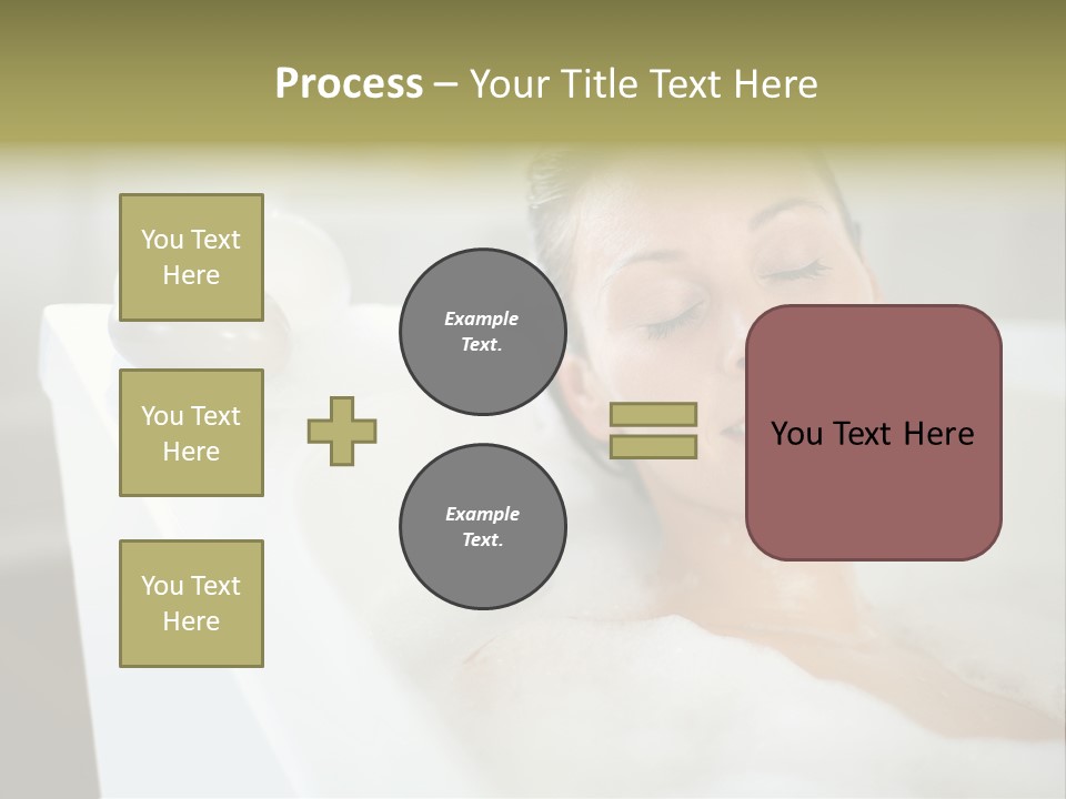 Taking Bubbles Gorgeous PowerPoint Template