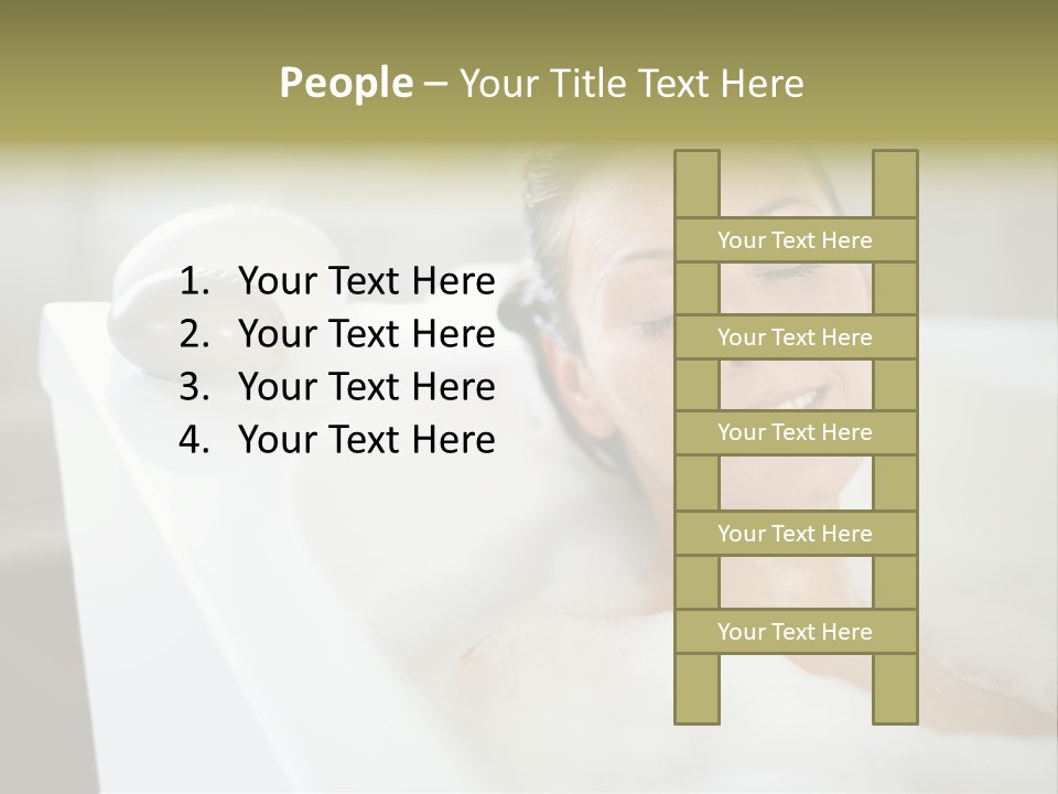 Taking Bubbles Gorgeous PowerPoint Template