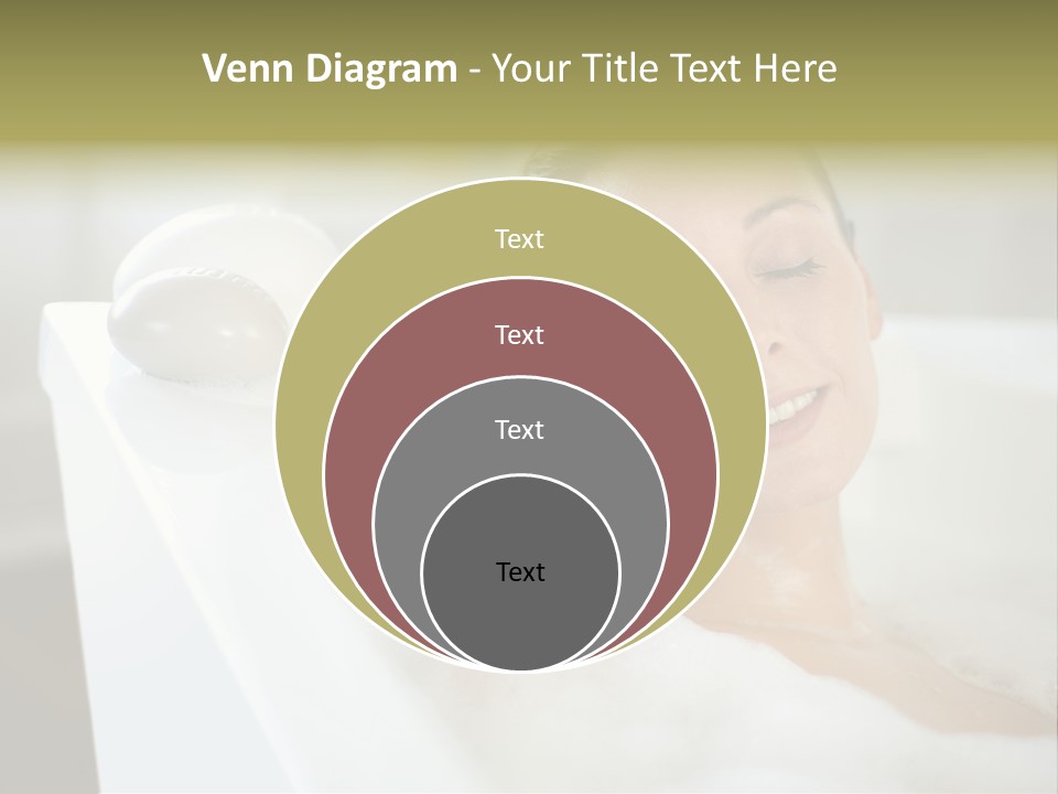 Taking Bubbles Gorgeous PowerPoint Template